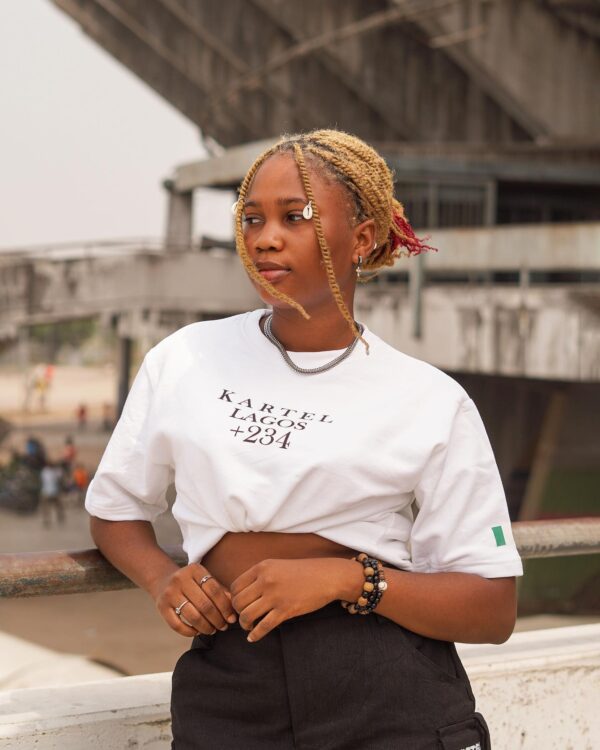 KARTEL LAGOS-CROP TEE